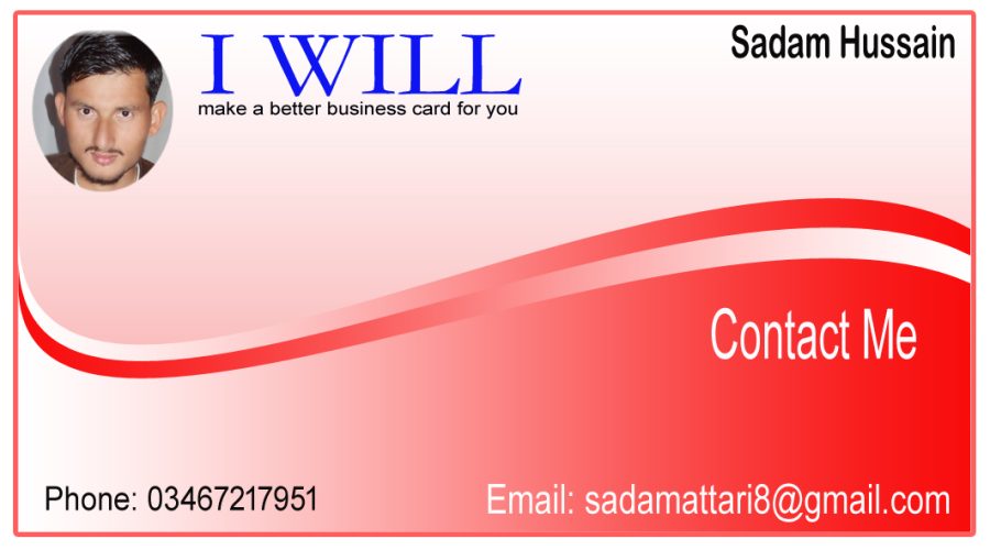 I will make a Fantastic Business Card for you