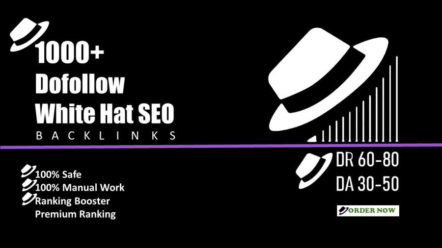 Provide 3000+ Manually white Hat SEO Dofollow Backlinks for $40