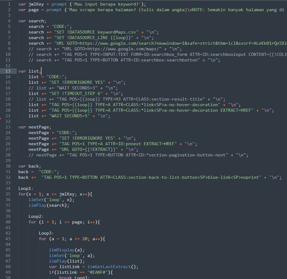 I will create simple or advanced iMacros script for you