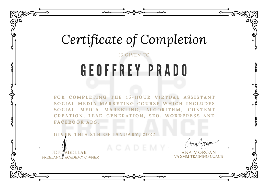 I will do virtual assistant like social media marketing, lead generation, content creation, Cold etc