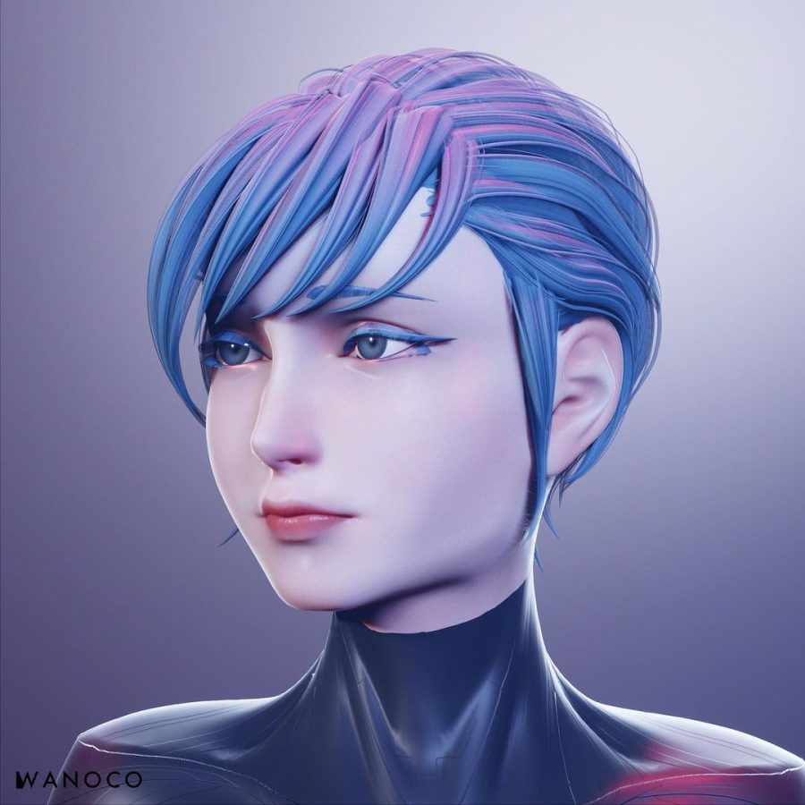 I will create 3d realistic character modeling