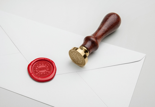 I will create a unique seal, stamp design