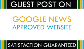 I will do guest post on google news websites