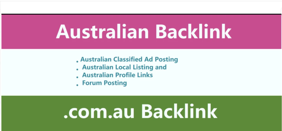 I will provide high Quality 80 Australian Domain backlinks, aus domain links 