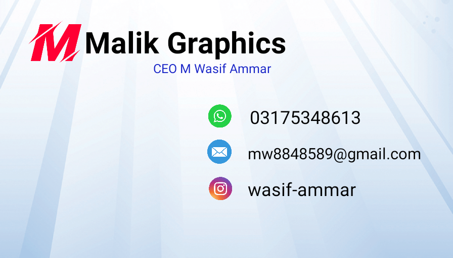 Business Card and Photo Editing