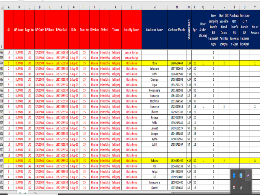I will do expert data entry, copy paste, and PDF to excel conversion