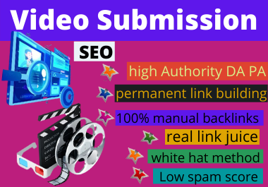  create 80 video and submission dofollow top video submission sites