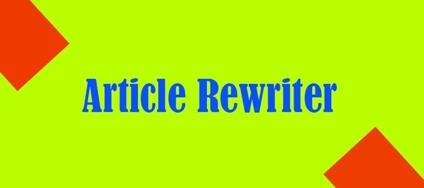 Best, Fastest , Accurate, Quality, Good Priced Article Rewriter 