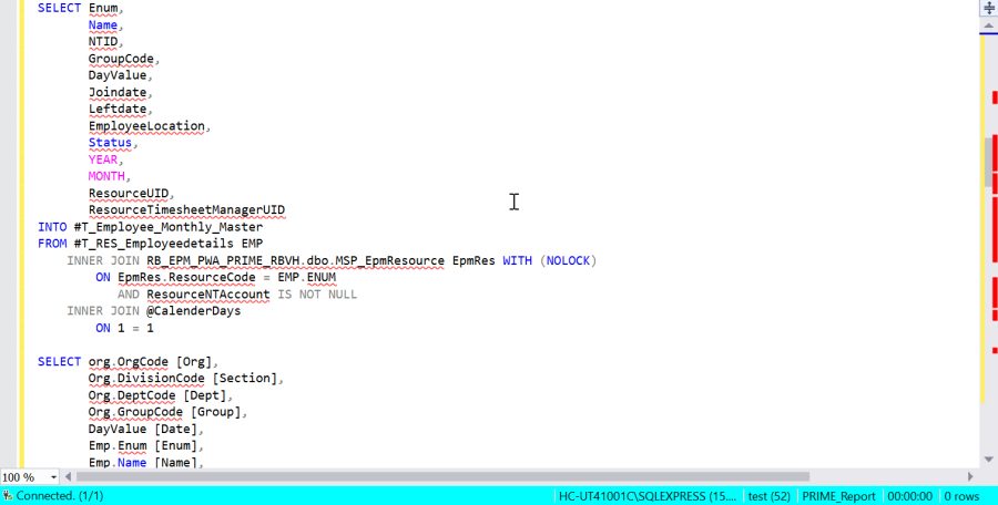 I will help you with sql script, your queries, mssql tasks.