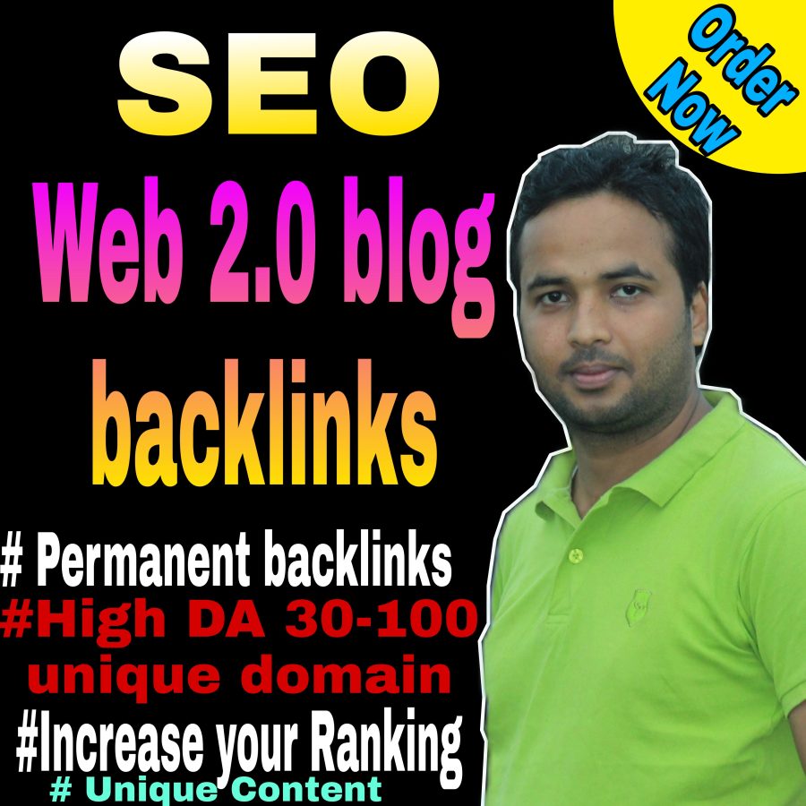 I will build 5000 unique web 2.0 blog backlinks 