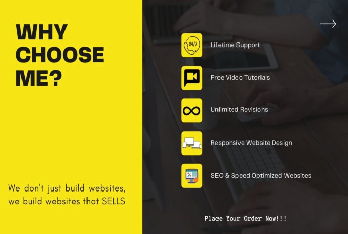 Create an ecommerce or marketplace or business website