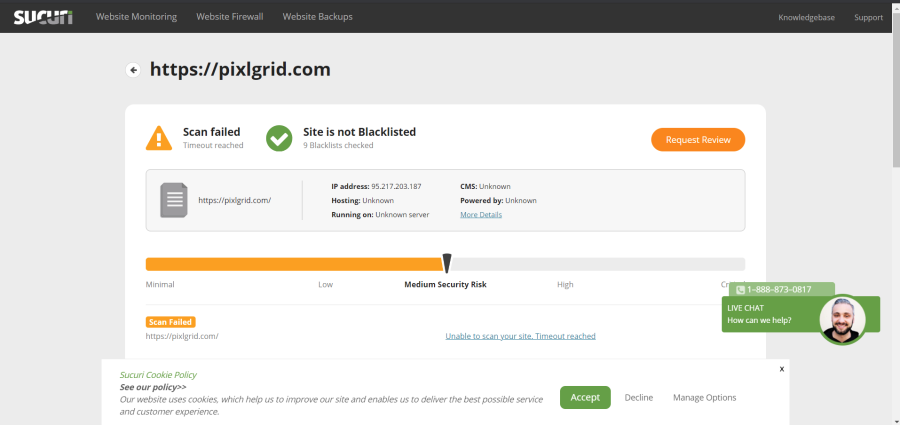 Malware removal and advance website security