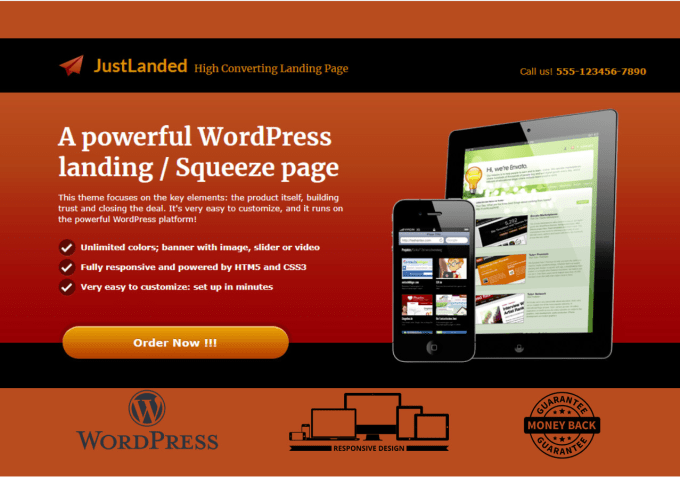 Design wordpress website, landing page by divi theme, elementor pro