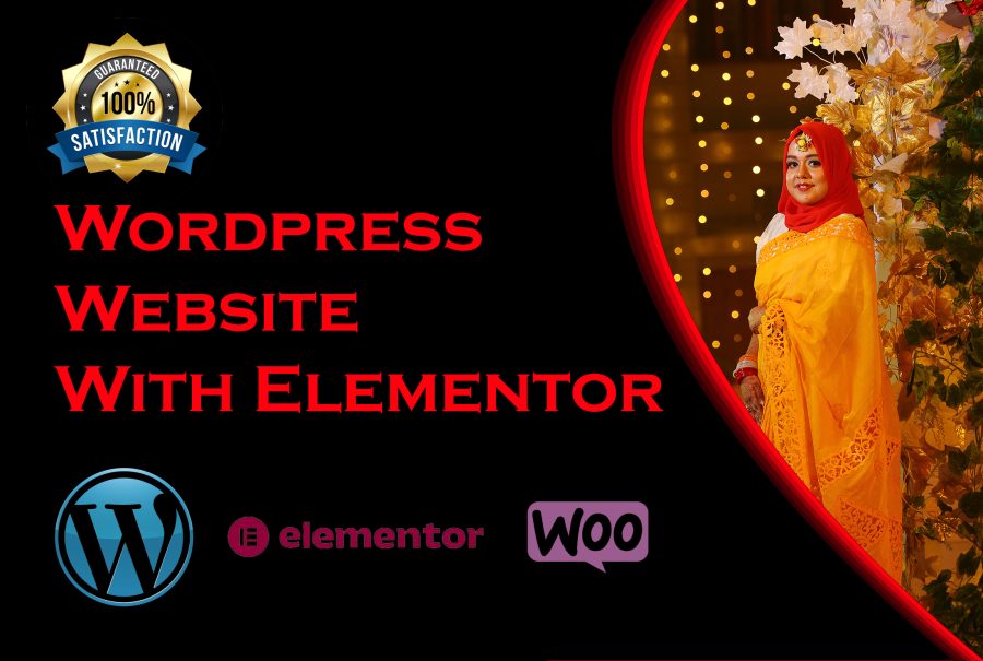 Design wordpress website, landing page by divi theme, elementor pro