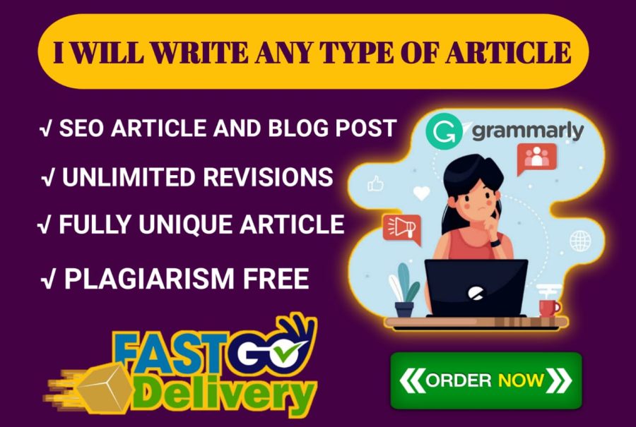 High Quality 100% anti Plagiarisme SEO Article Words 