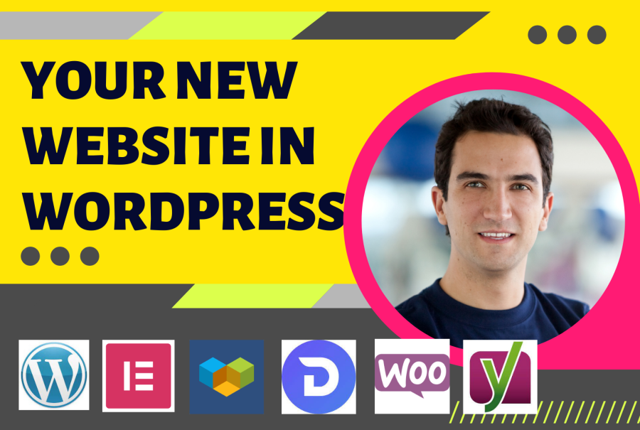I will create wordpress website or blog as your requirements