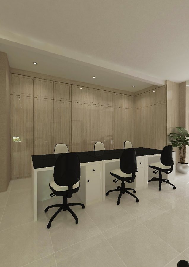 Make eksekutif your office looks reality 3D design with us