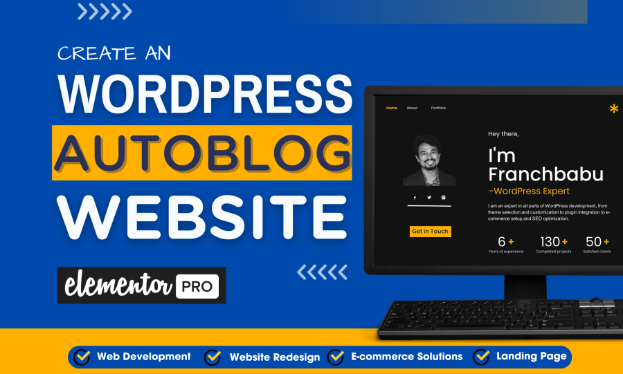 Automated News Website or Autoblog for passive income