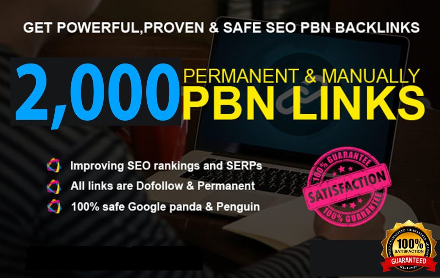 I will do 2000 web 2.0 pbn dofollow backlinks DA 40+ PA 35+ with unique site 