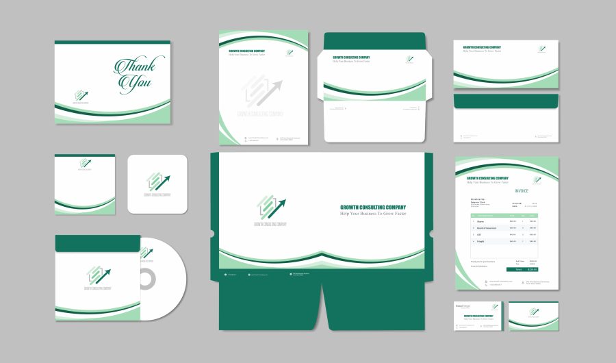 I will design business card, letterhead and stationery