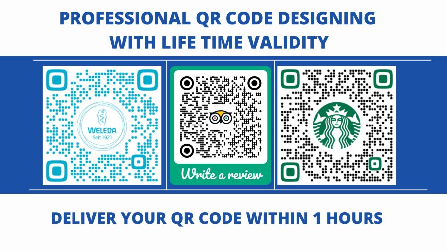  I'll create Unique, Customized Colorful and Professional QR code designs