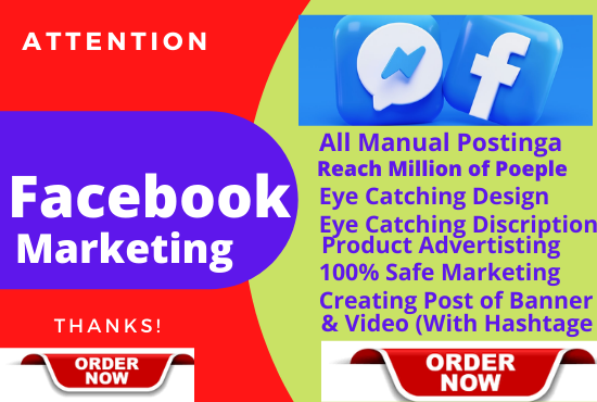I will professionally do social media management and marketing