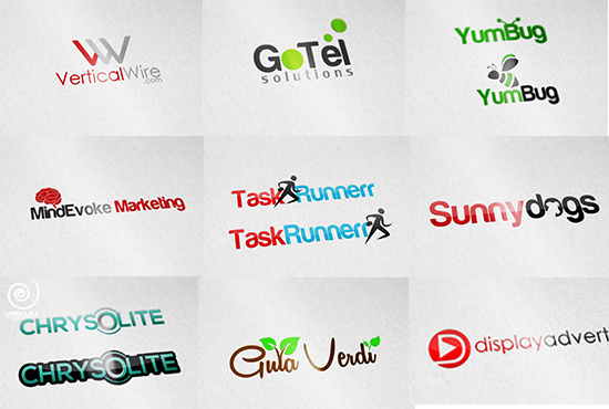 I will design 3 CREATIVE logo today