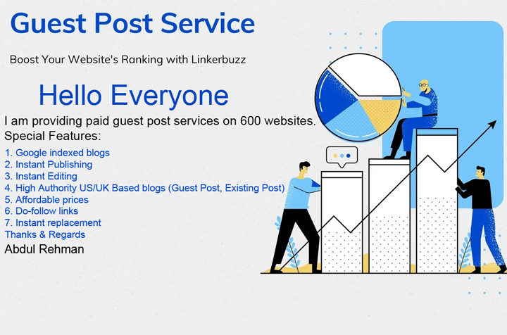 All Niche Guest Post Available