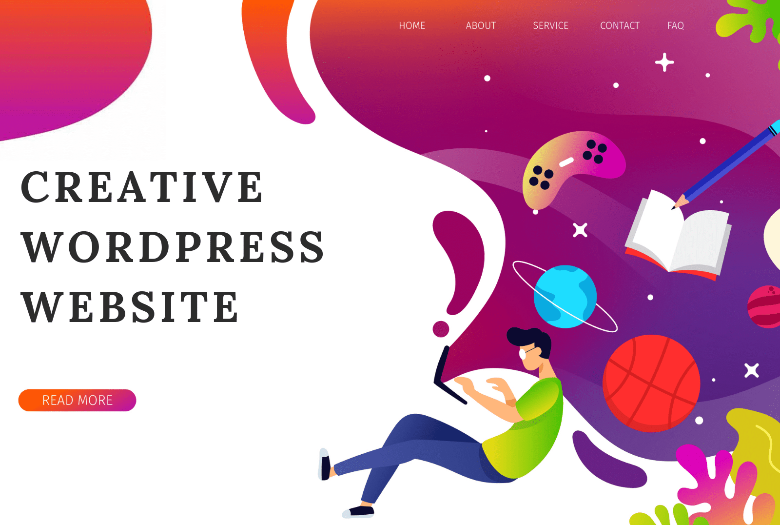I will design professional and responsive WordPress website with ecommerce and blog