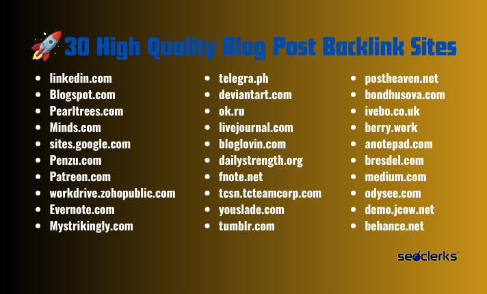 Boost Your SEO Rankings with Powerful Blog Post Backlinks