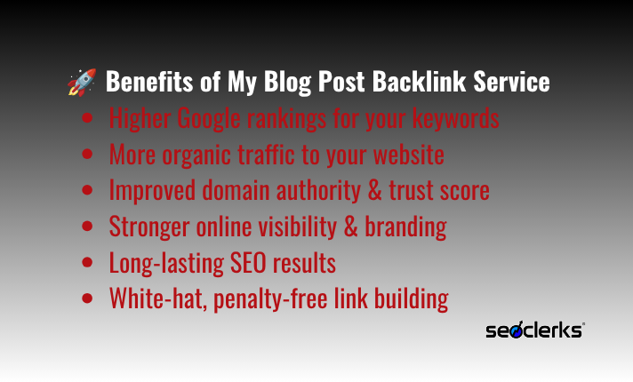 Boost Your SEO Rankings with Powerful Blog Post Backlinks