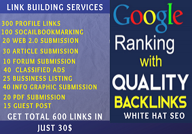 I will provide SEO linkbuliding services | OFF Page SEO Sevices