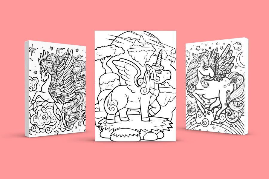 i will make adults or children coloring book pages for amazon KDP business