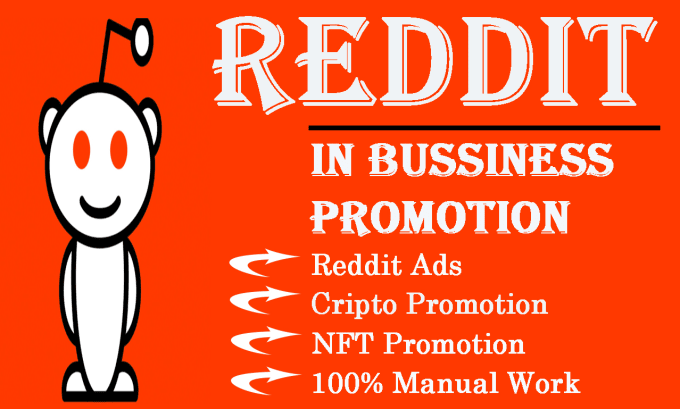 provide 50 promotion for crypto,nft,ico, website,video on reddit