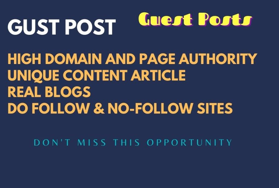 I will do write and published 3 high Authority guest posts for medium,diigo da 90+
