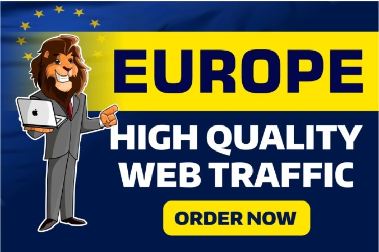 200-300 visitors from Europe daily. 30 days