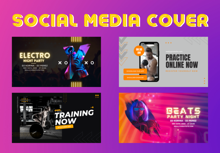 I will design covers, banners, post, logos for social media. facebook, twitter
