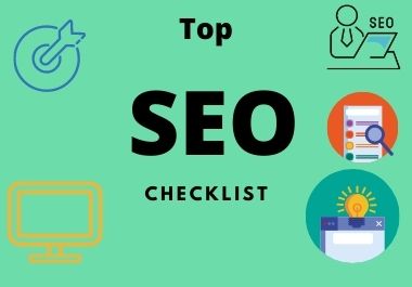 Top & Secure Seo Checklist who increase your website ranking 