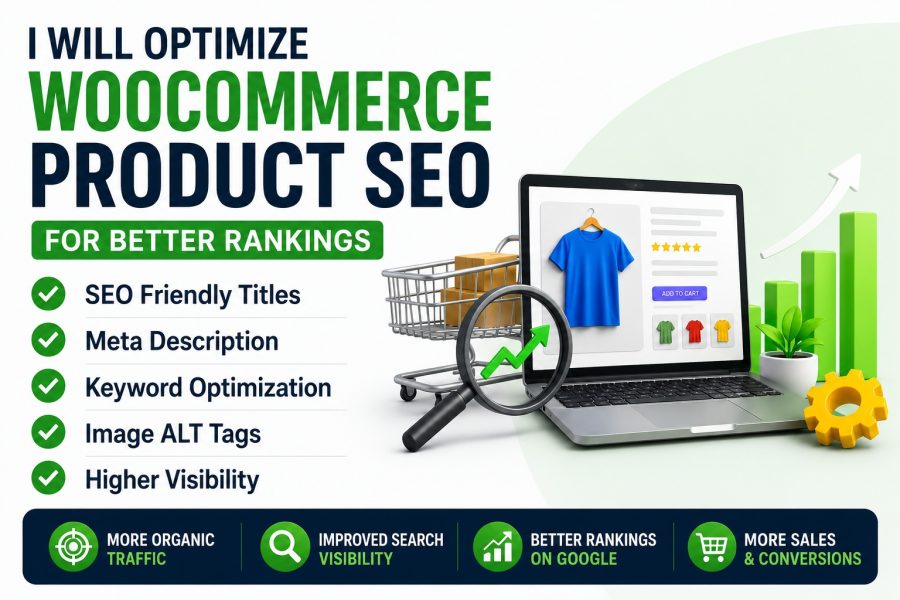 I will optimize WooCommerce product SEO for better rankings