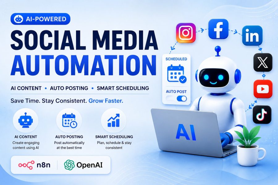 I Will Build AI Content Generation and Publishing Automation with n8n