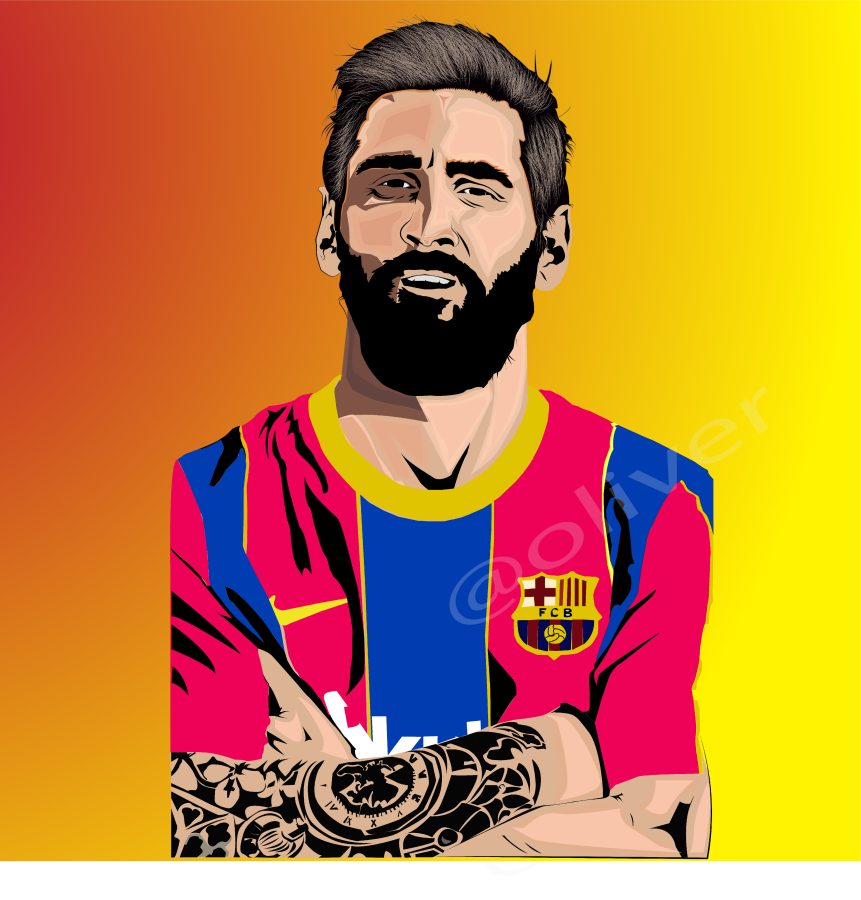 I will create a vector portrait for you