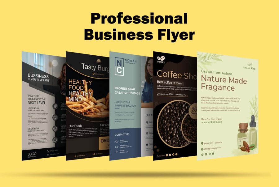 I will create a professional, creative and unique flyer design
