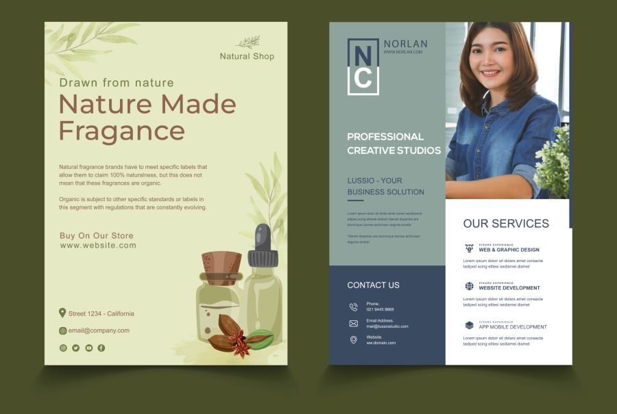I will create a professional, creative and unique flyer design
