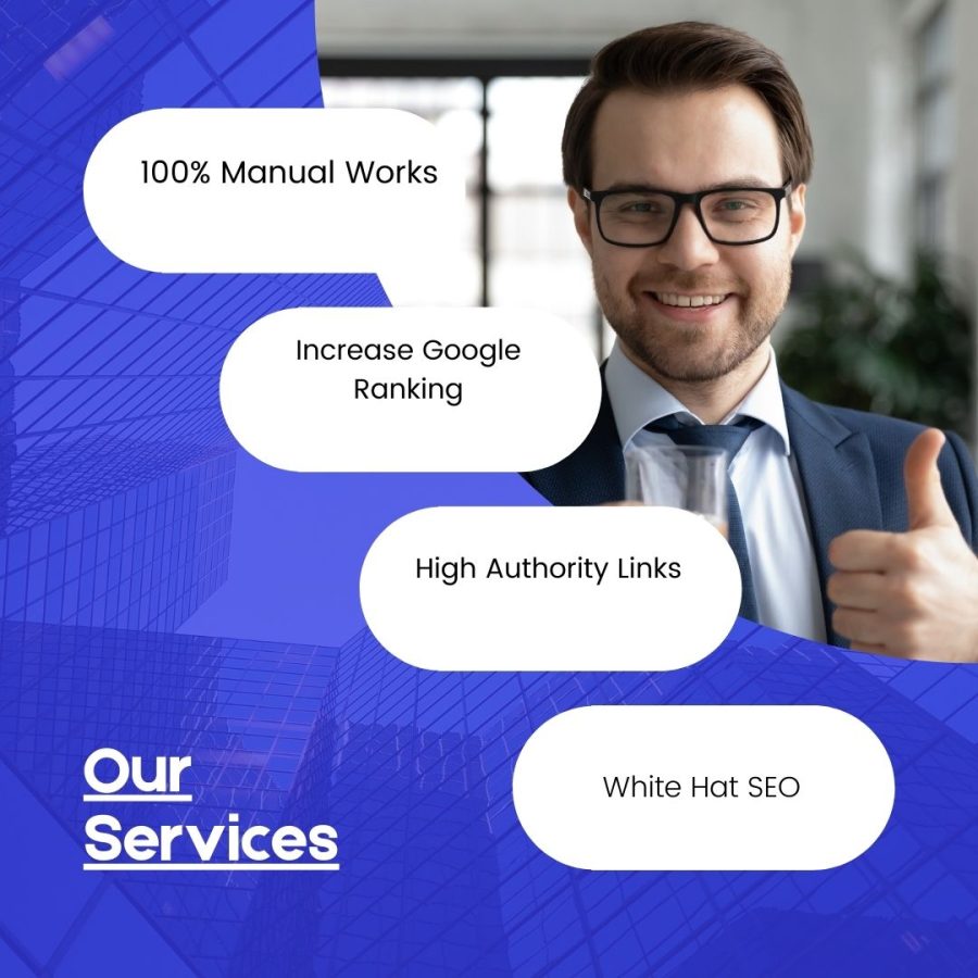 I will provide DA 90+ SEO Backlinks from High Authority Websites Manually 
