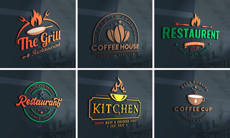I will do a coffee, grill, bbq, restaurant logo design in 24 Hour 