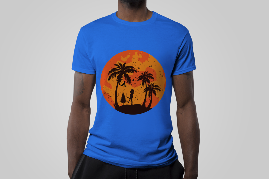 I will design custom and trendy t shirts