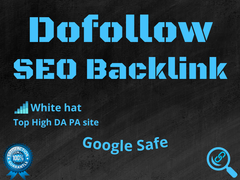 I will build 100% manual web 2.0 high-quality Do follow Backlinks and permanent domain links