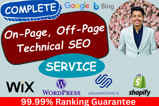 Complete On-Page, Off- Page and Technical SEO Optimization for website