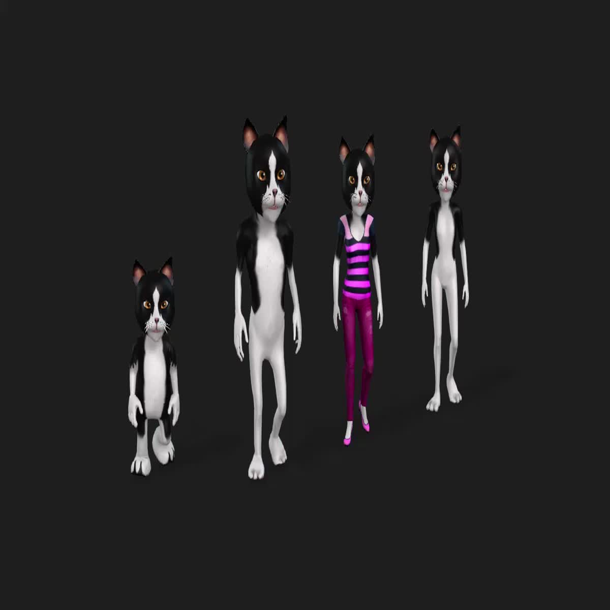 I will do 3d animation and character modelling