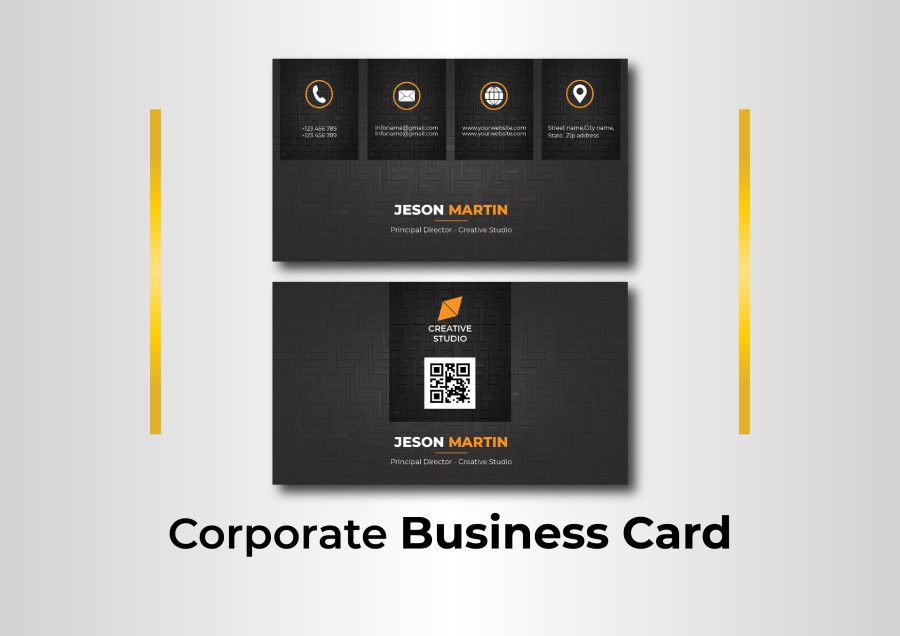 I will Create Professional Corporate Business Card Design